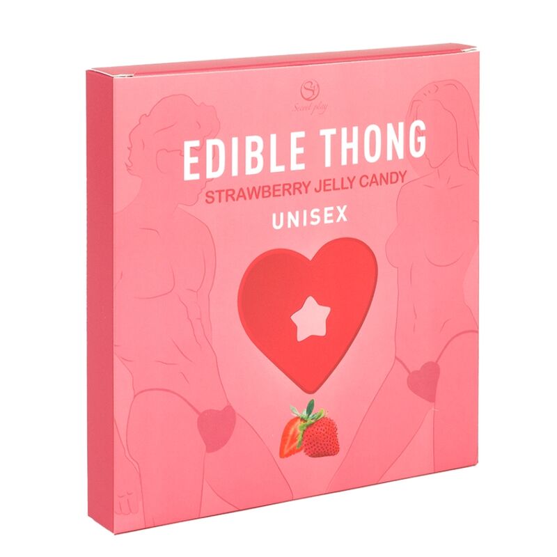 Secret Play Strawberry Gummy Thong