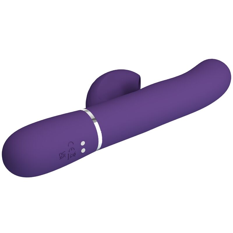 Pretty Love Perlita G-Spot Vibrator 3 en 1 Púrpura