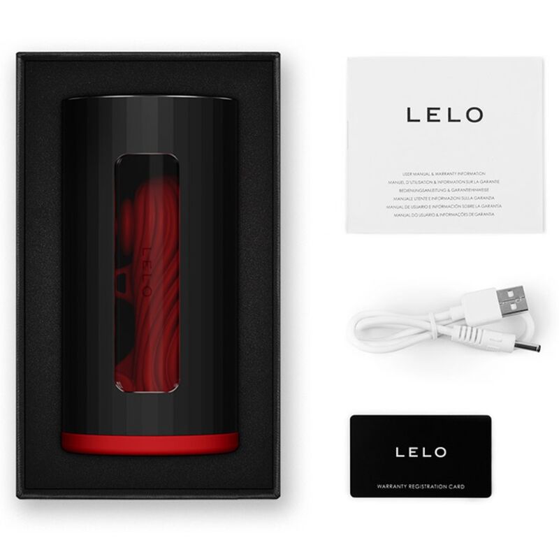 LELO F1S V3 Masturbador Automático Masculino Rojo