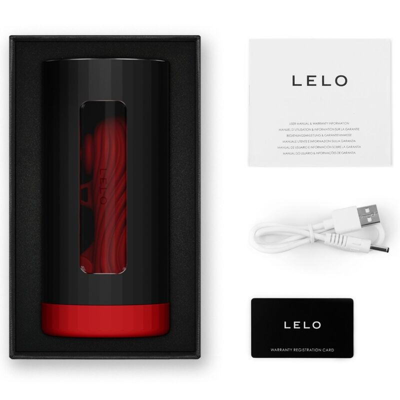 LELO F1S V3 Masturbador Masculino Automático Rojo XL