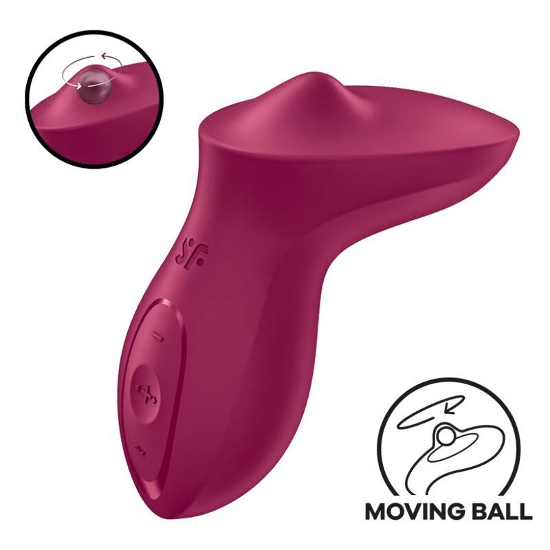 Satisfyer Exciterrr Lay-On Clitoris Vibrator Berry