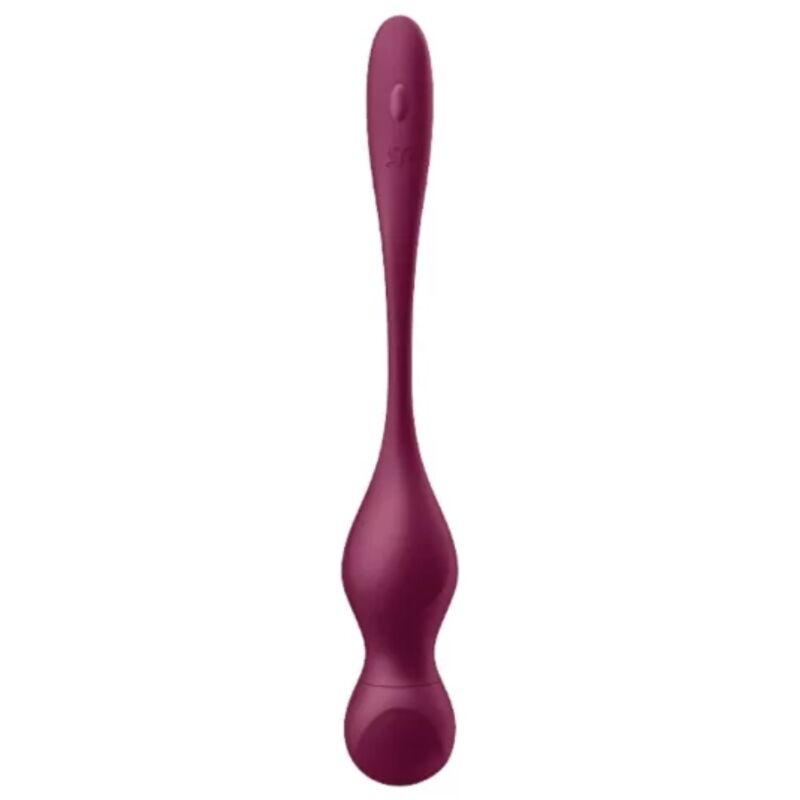 Satisfyer Love Birds Vary Vibrating Balls - App Control Wine Red