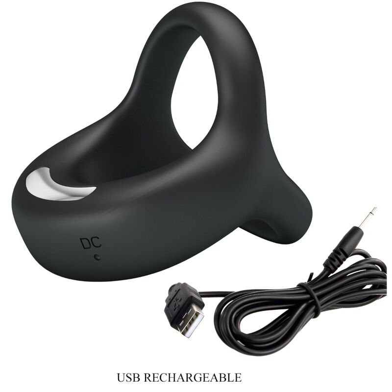 Pretty Love Elliott - Anillo Vibrador Negro