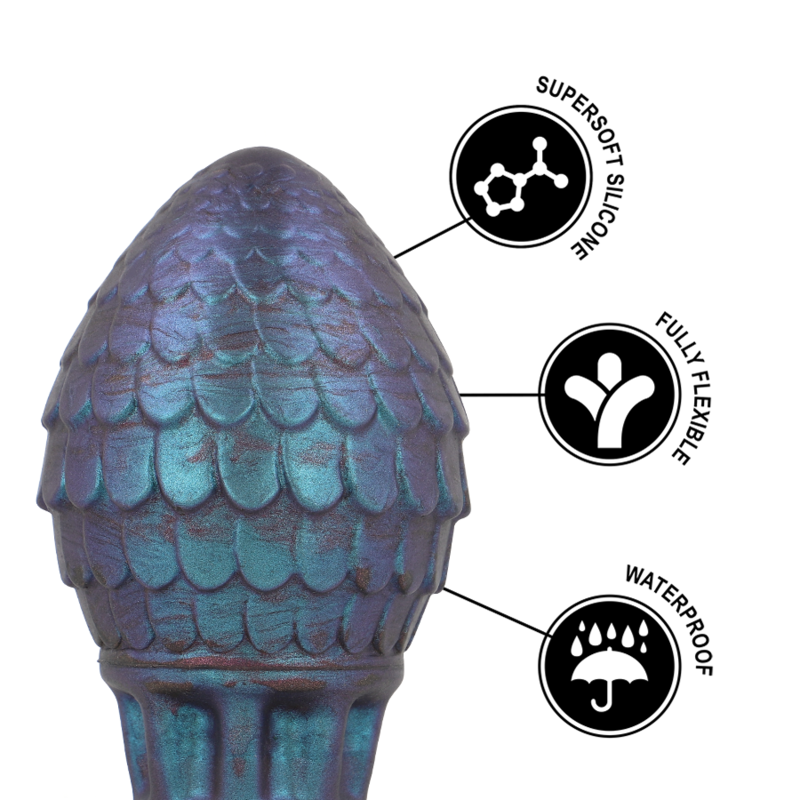 Epic Vrakos Dragon Egg Anal Plug Talla L