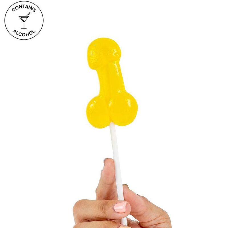 Secretplay Cock Lollipop Pineapple Colada - Caramelo con Alcohol