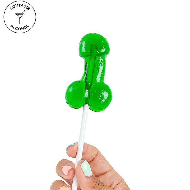 Cock Lollipop with Alcohol Mojito - Secretplay