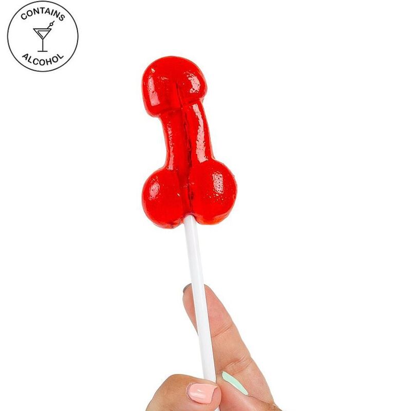 Secretplay Cock Lollipop Strawberry Daiquiri - Caramelo con Alcohol