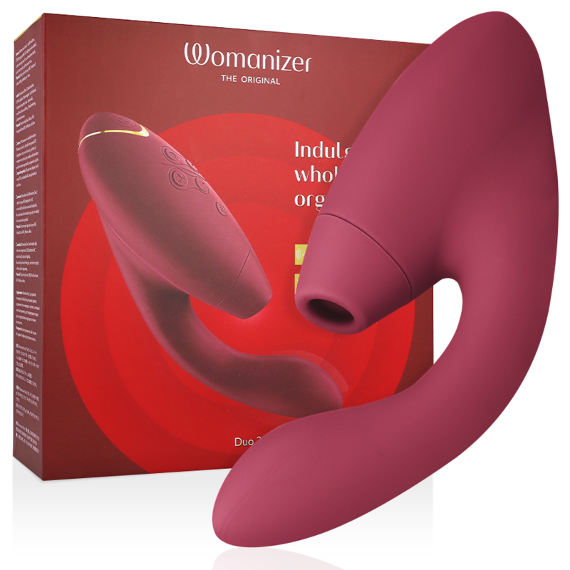 Womanizer Duo 2 Succionador de Clítoris y Punto G - 14 Niveles