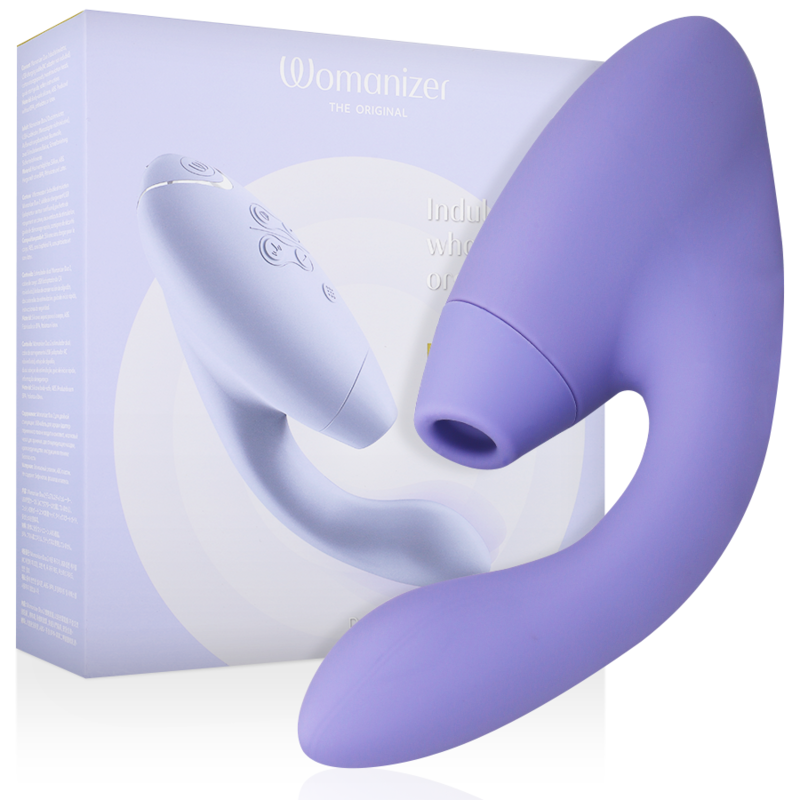 Womanizer Duo 2 Stimulator Lilac - Estimulador Dual con Pleasure Air