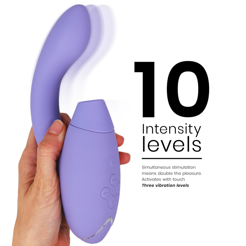 Womanizer Duo 2 Stimulator Lilac - Estimulador Dual con Pleasure Air
