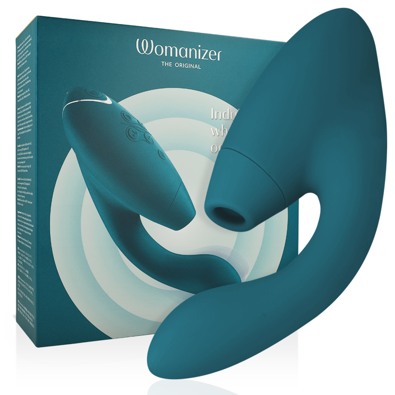 Womanizer DUO 2 Stimulator - Estimulador Dual Blue Petrol