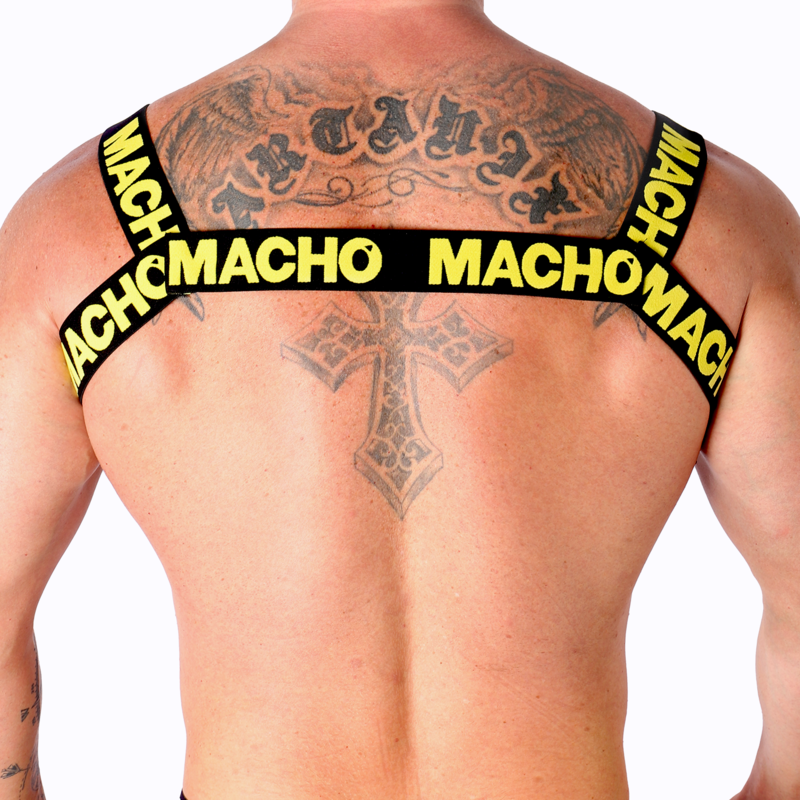 Double Yellow Harness - Macho Underwear