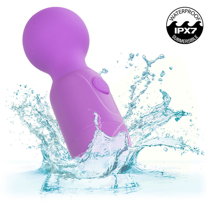 CalExotics First Time Rechargeable Massager 10 Vibraciones Púrpura