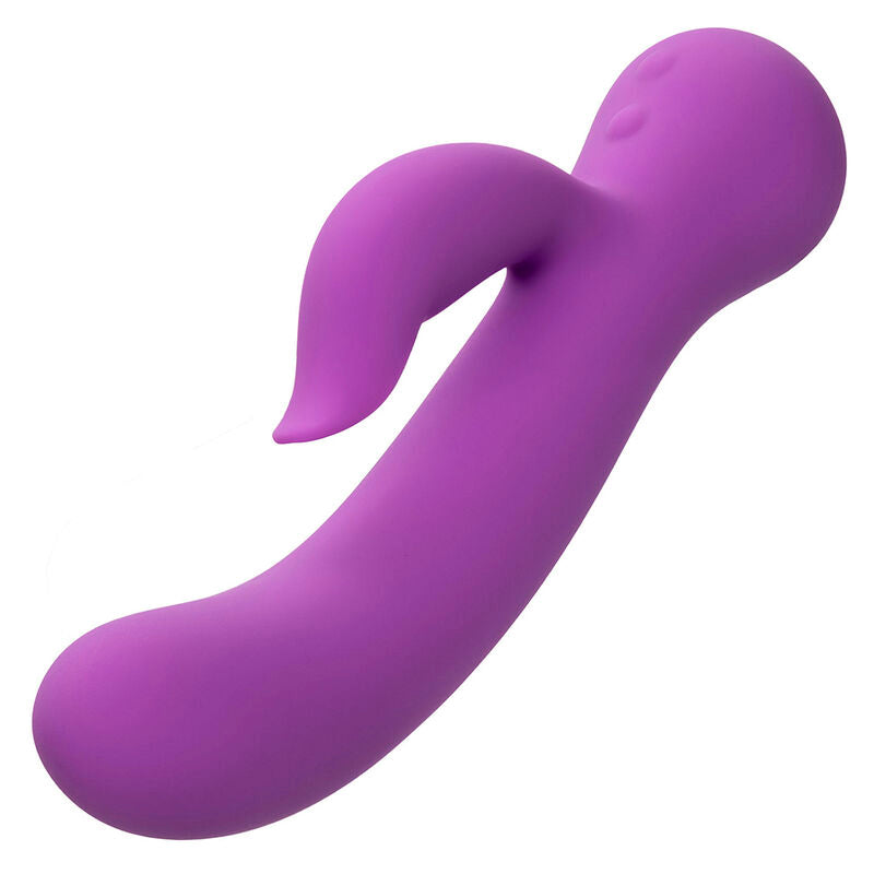 CalExotics First Time Vibrator Pleaser Recargable Púrpura