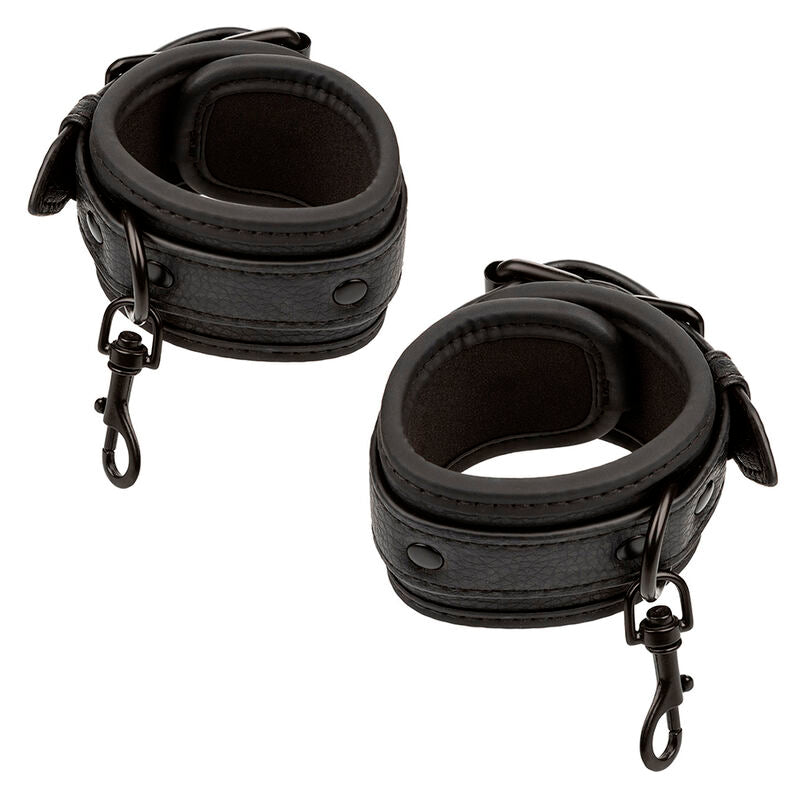 CalExotics Nocturnal Hog Tie Connector - Set Bondage Cuero Ajustable