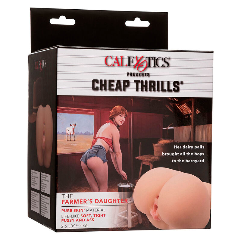 CalExotics The Farmers Daughter - Masturbador Doble Entrada Pure Skin