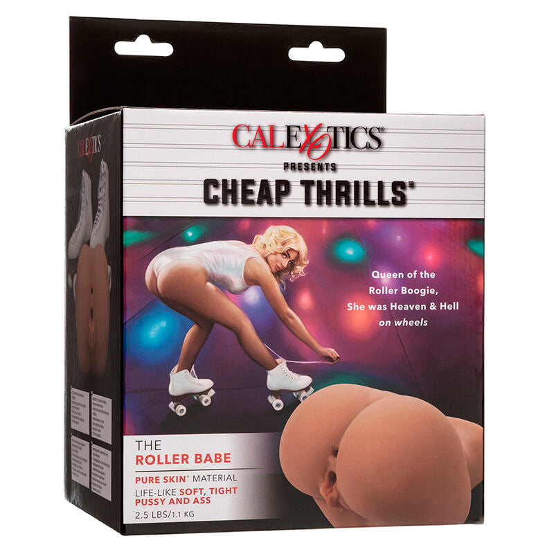 CalExotics The Roller Babe - Masturbador Realista Doble Entrada