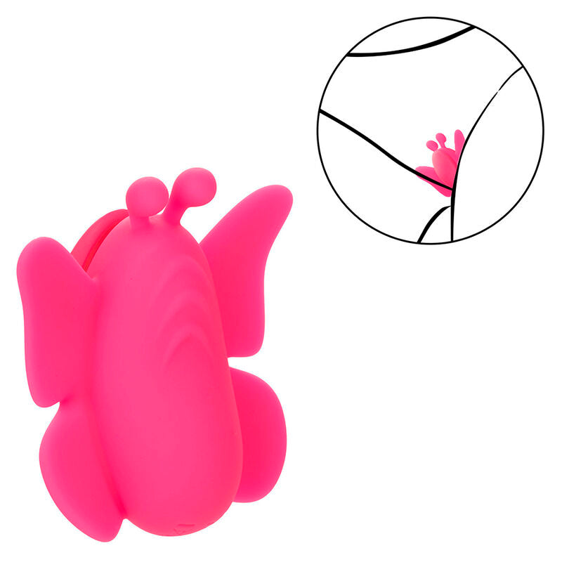 CalExotics Neon Vibes The Flutter Vibe Stimulator 10 Vibraciones Rosa