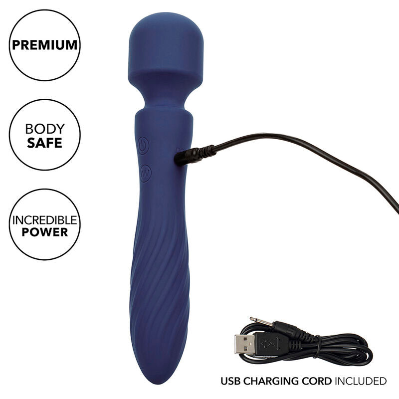 CalExotics Charisma Mystique Masajeador Dual Motor 12 Funciones