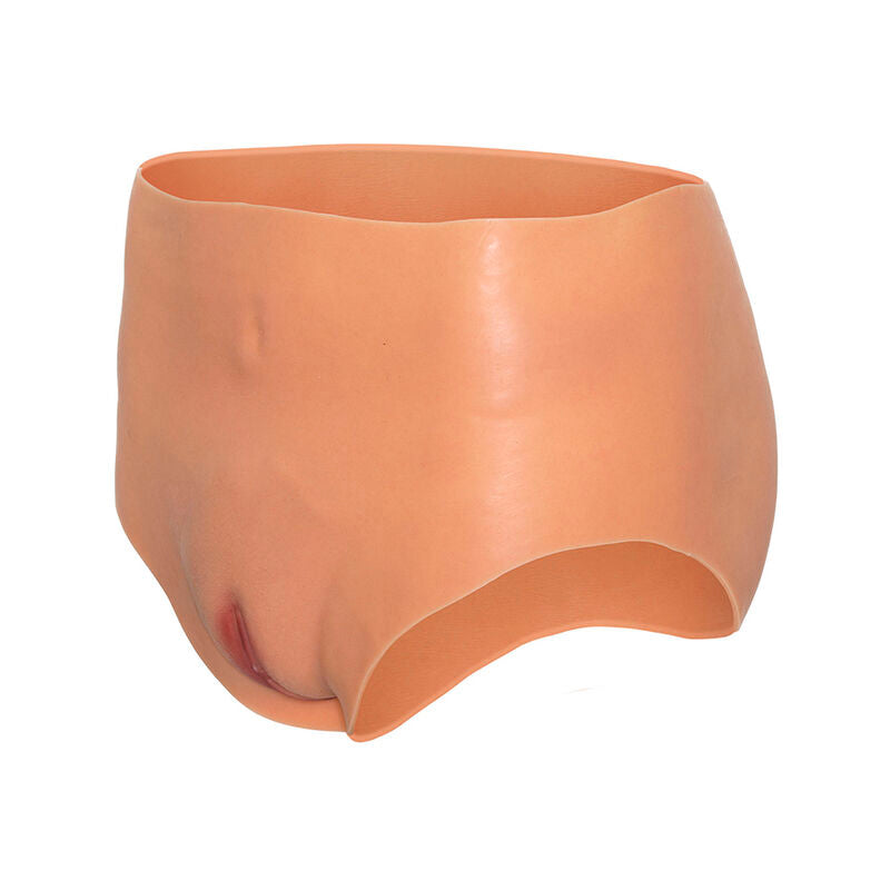 Hidden Desire Alter Ego Open Vagina Brief - Cintura Alta Flesh