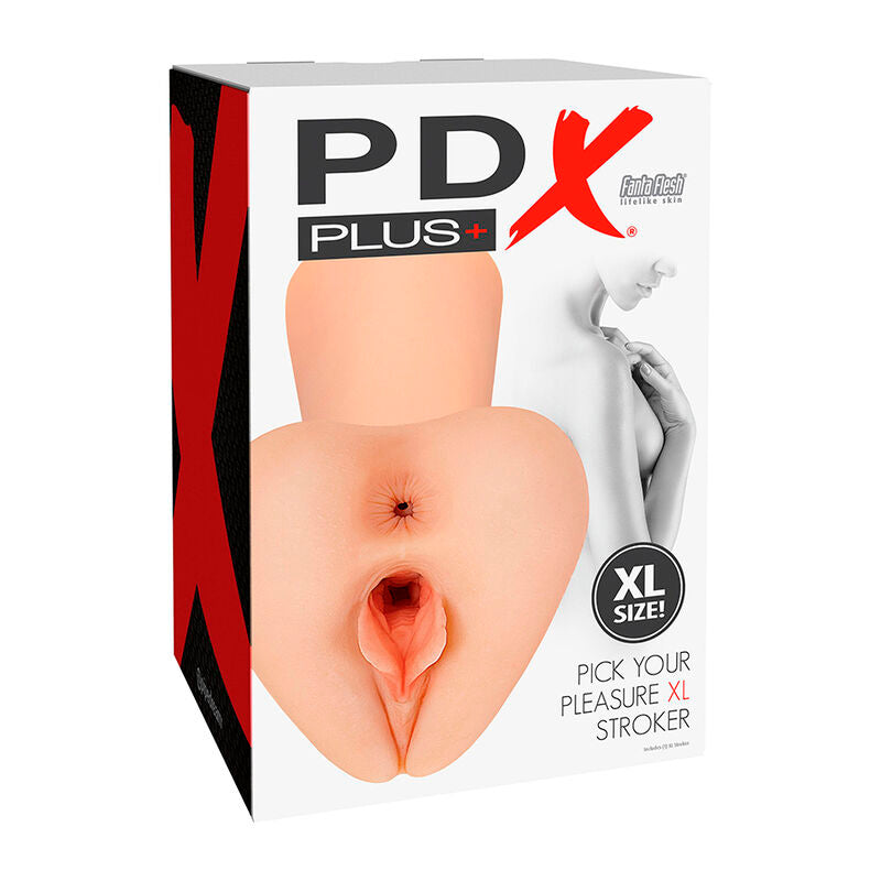 PDX PLUS Pick Your Pleasure XL - Masturbador Realista Dual