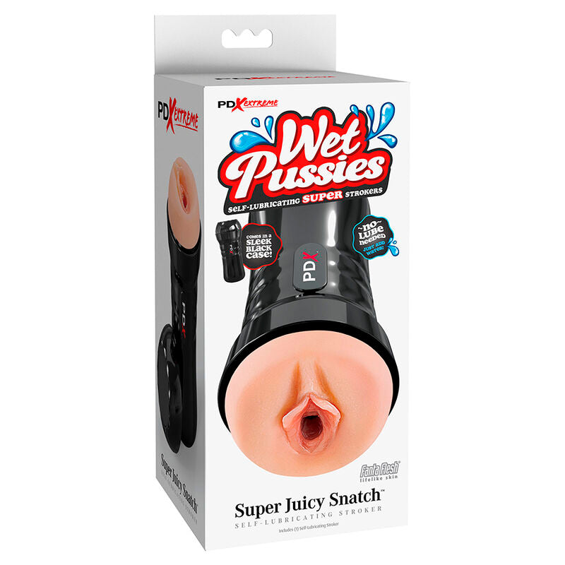 PDX Extreme Wet Pussies - Masturbador Autolubricante con Textura Estimulante