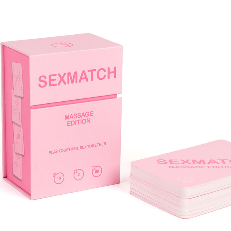 Secretplay Sexmatch Massage Edition - Juego de Mesa para Parejas