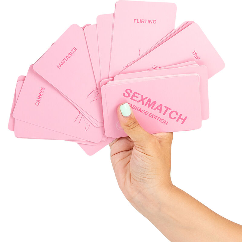 Secretplay Sexmatch Massage Edition - Juego de Mesa para Parejas