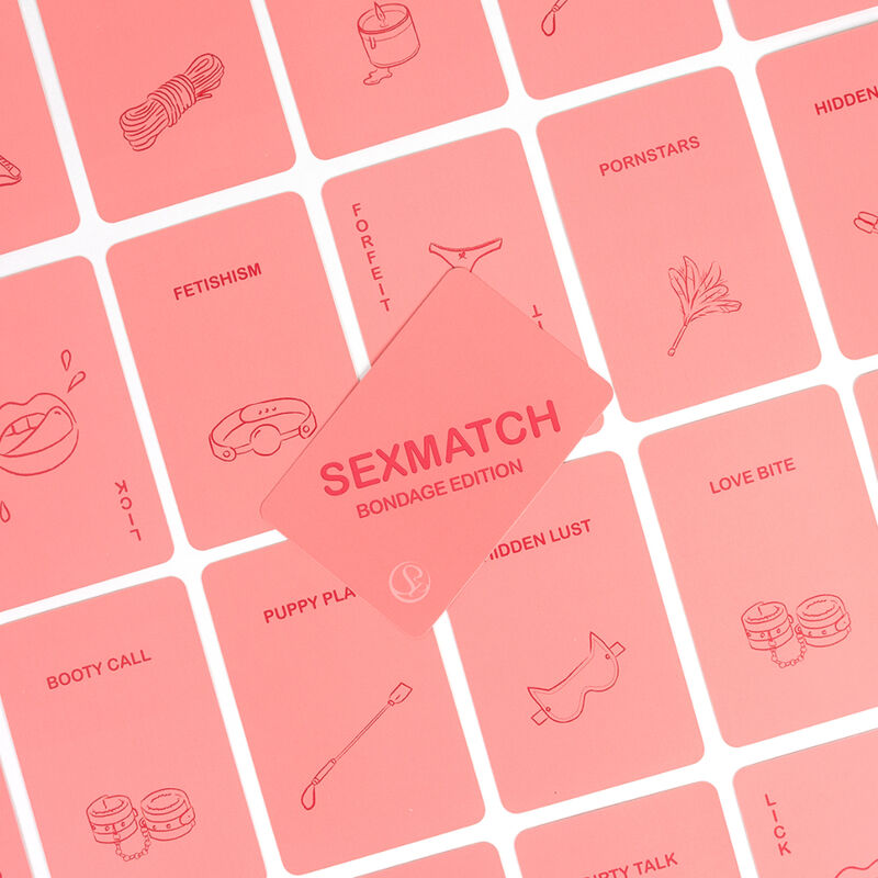 Secretplay Sexmatch Bondage Edition - Juego de Mesa para Adultos