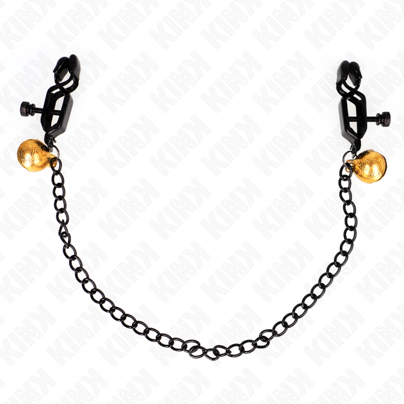 Kink Flat Chain Nipple Clamps - Pinzas Ajustables con Cadena de 30 cm