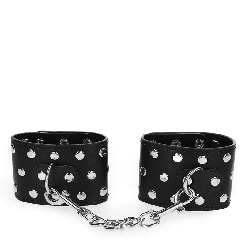 Kink Wrist Restraints con Cierre de Remaches - Ajustables 19-24 cm Negro
