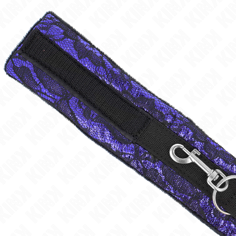Collar Corto Terciopelo con Encaje y Cinturón 105 cm - Kink