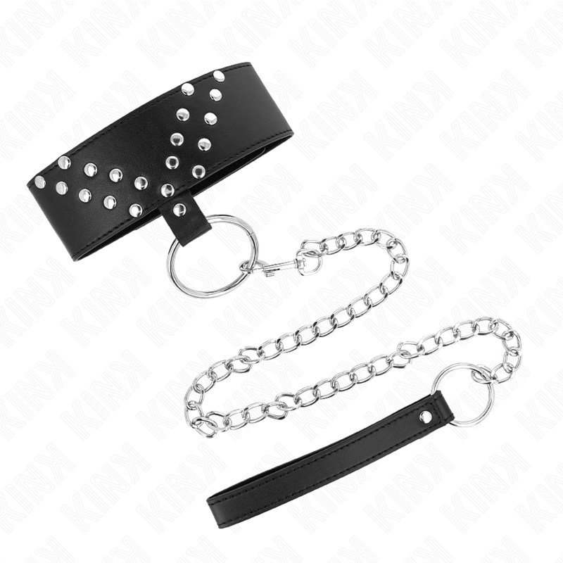 Collar KINK con Correa Ajustable 65 cm - Modelo 3 Control y Sumisión