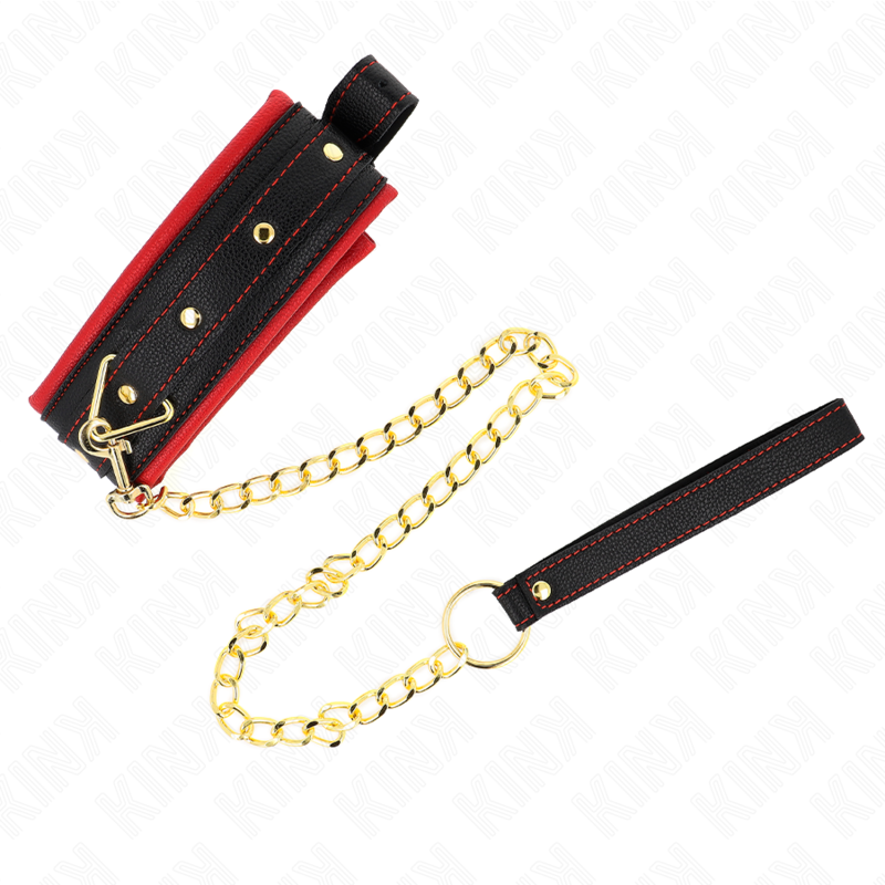 Collar KINK Ajustable con Correa de Tela Lisa - 33-48 cm