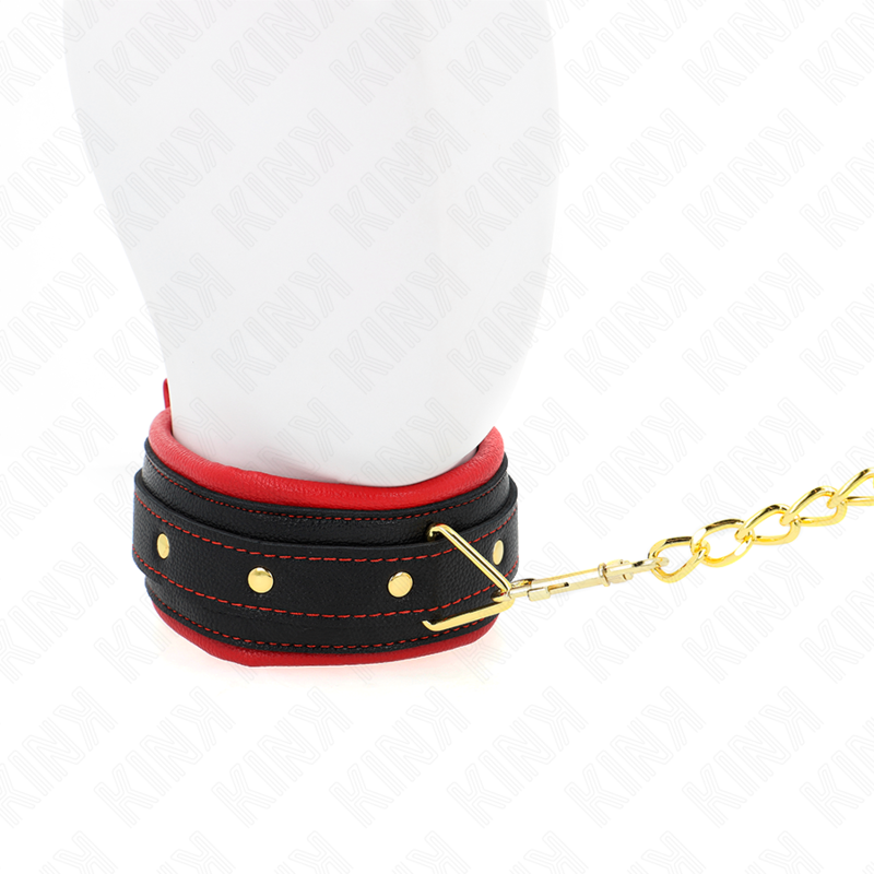 Collar KINK Ajustable con Correa de Tela Lisa - 33-48 cm