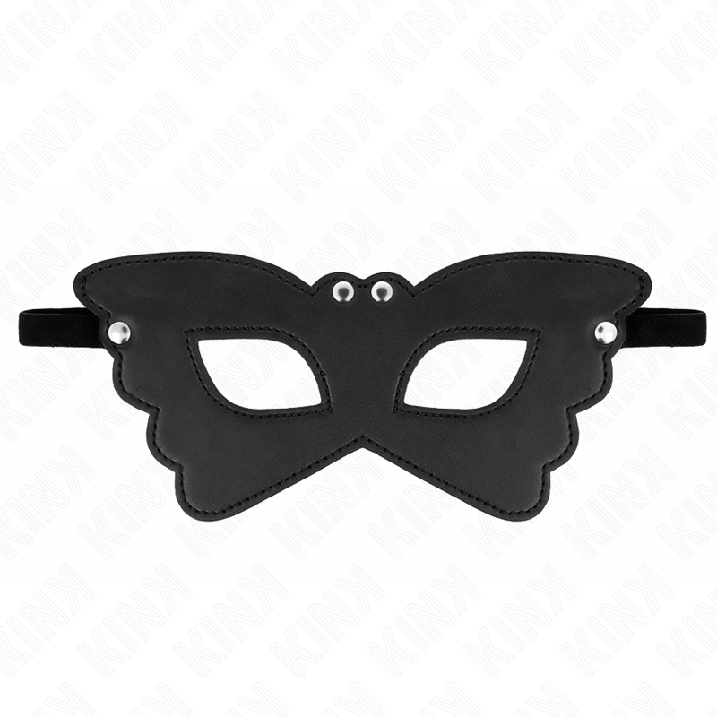 Máscara Mariposa Leatherette KINK - Diseño Ergonómico para BDSM