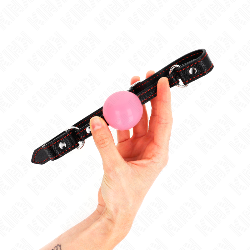 Kink Rose Gold Ball Gag 4 cm - Correa Ajustable 60 cm