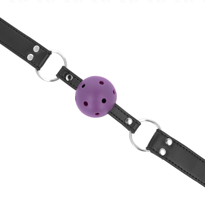 Mordaza de Bola Transpirable KINK 4 cm - Ajustable 42-58 cm
