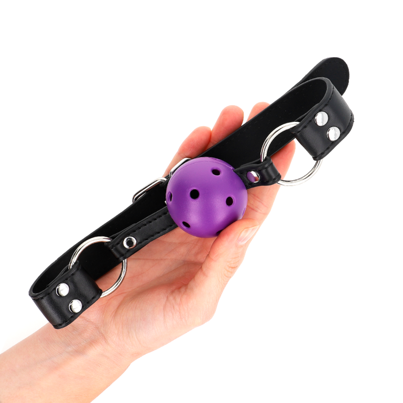 Mordaza de Bola Transpirable KINK 4 cm - Ajustable 42-58 cm