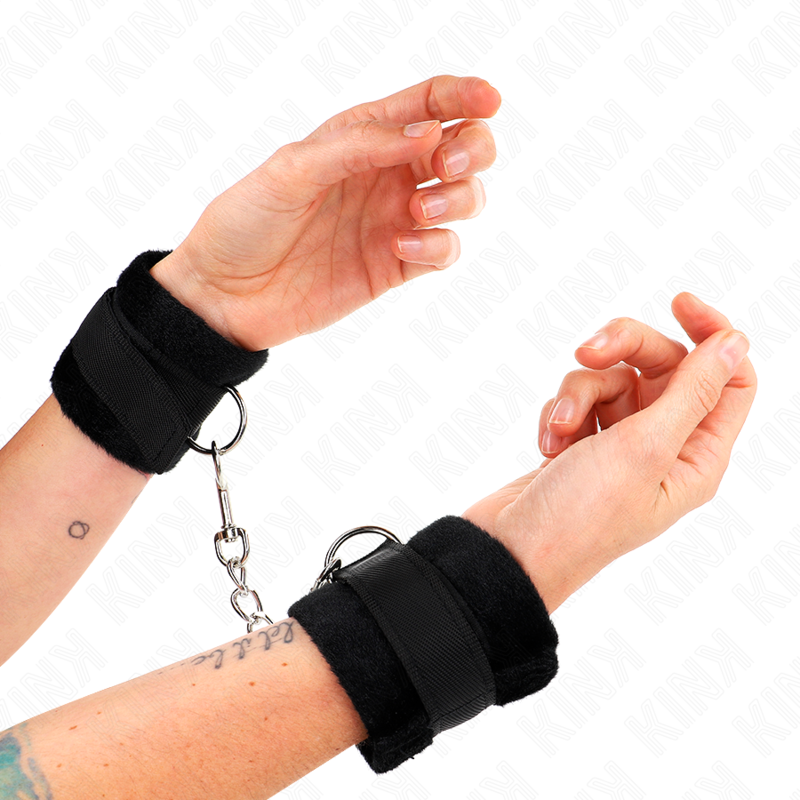 Esposas de Muñeca Kink Beginner con Recubrimiento Fur - 30 x 7 cm