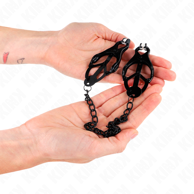 Pinzas Japonesas para Pezones Clover con Cadena - 30 cm