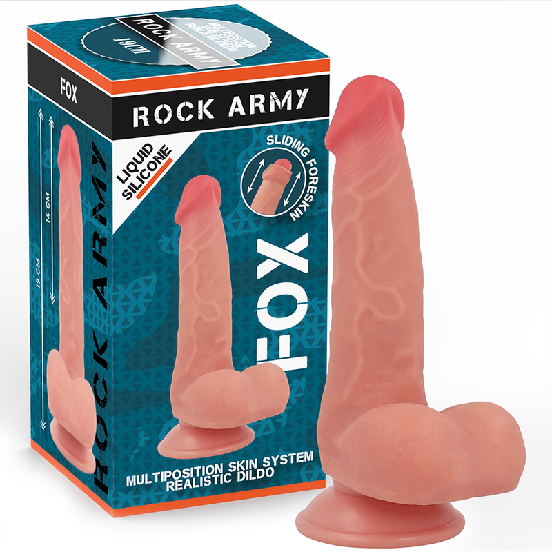 Rock Army Liquid Silicone Fox 19 cm