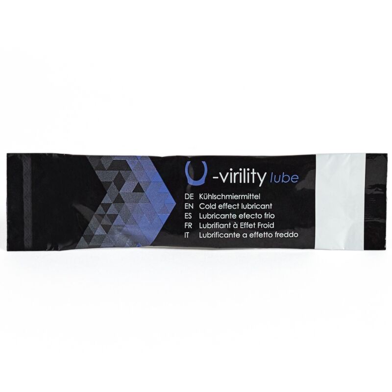 500 Cosmetics U-Virility Lube Cold Effect - Pack 10 x 5 ml