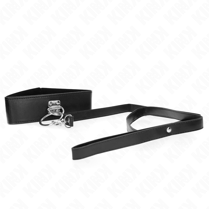 Kink Studded Leash - Collar y Correa de Bondage 116 cm
