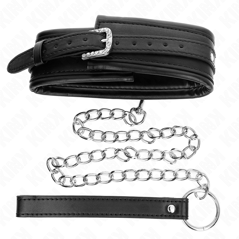 Collar KINK con Hebilla Brillante y Correa Ajustable 65 cm