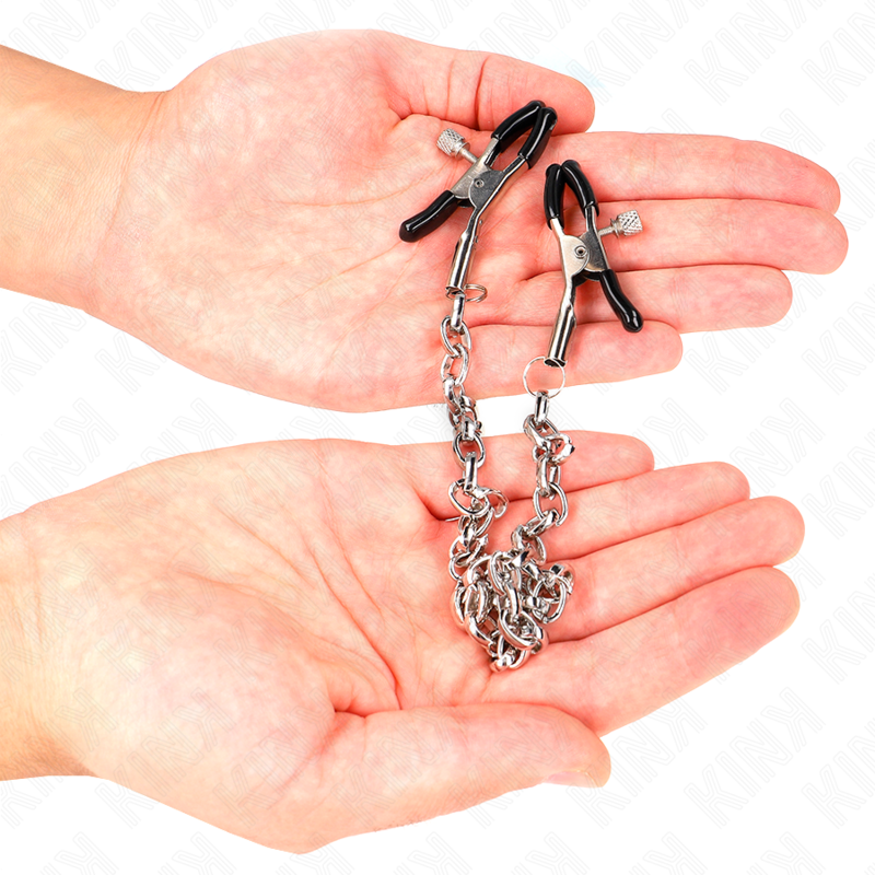 Pinzas para Pezones con Cadena Ajustable - 30 cm