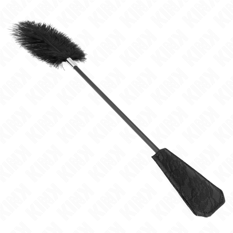 Kink Ostrich Feathers Tickler - Plumas de Avestruz 56 cm para Juego Sensorial