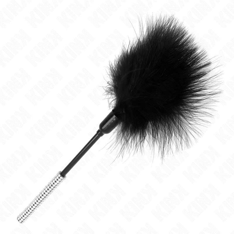 Kink Tickle Feathers Rhinestone - Plumero de Caricias 27 cm