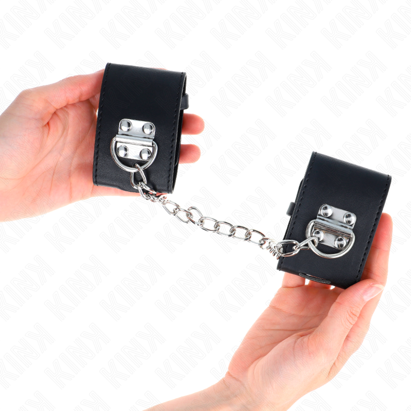 Kink Fixed Wrist Restraints - Esposas de Muñeca Ajustables con Cadena 30cm