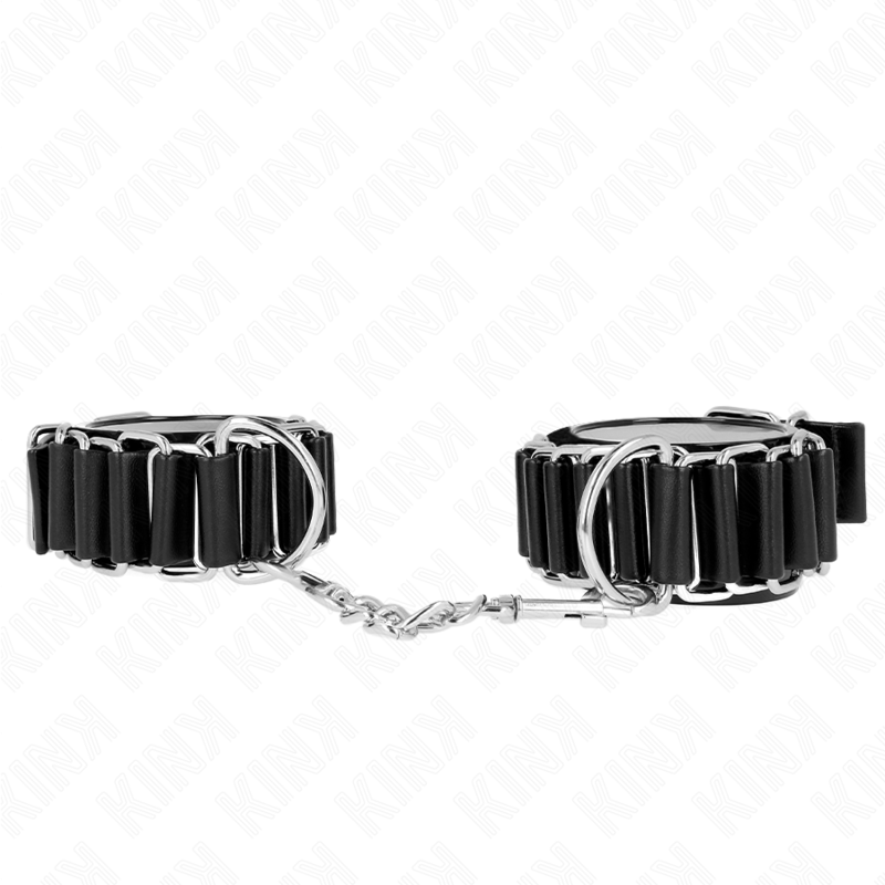 Kink Wrist Restraints Black - Esposas Ajustables 16-22 cm